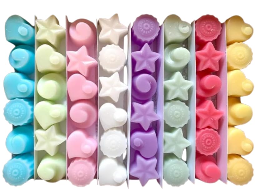 Gower Coast Crafts Spa Scent Selection Box. Handmade Premium Quality Highly Scented Wax Melts. 48 x 5g Melts in Each Pack