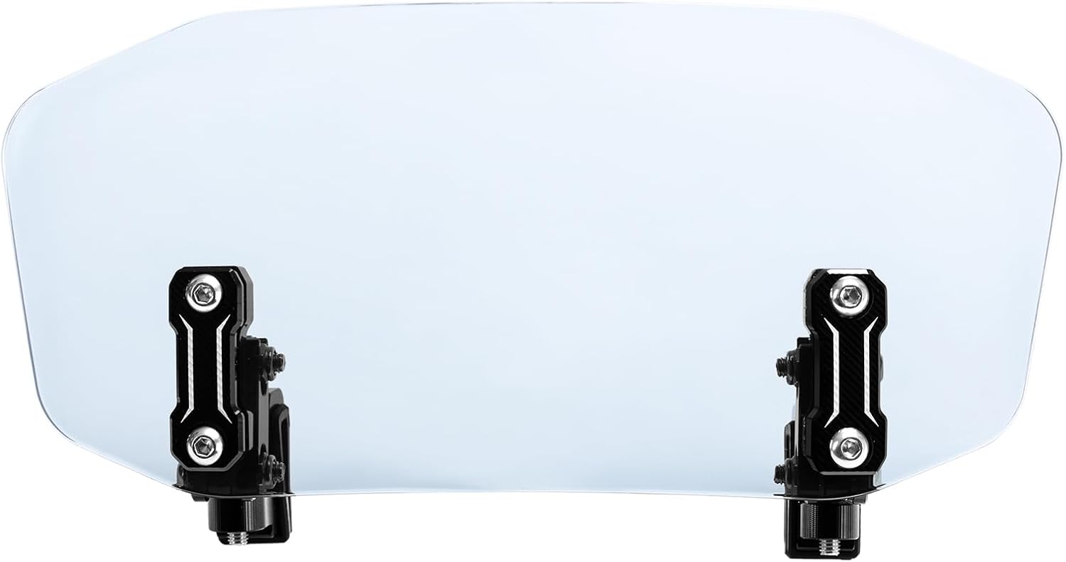 KEMIMOTO Motorcycle Windshield Extension Clip