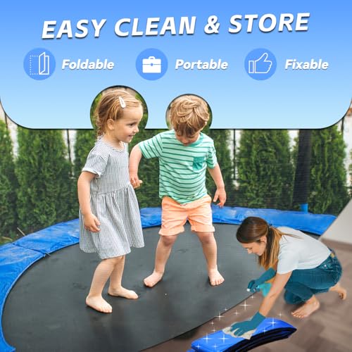 image for K KENSONE Trampoline Replacement Safety Pad, 12ft Trampoline Spring Co
