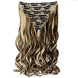 Este clip en extensiones de pelo con pelo de 7pcs Volumen hacer hasta su cabeza, o para añadir volumen y longitud extra por todo