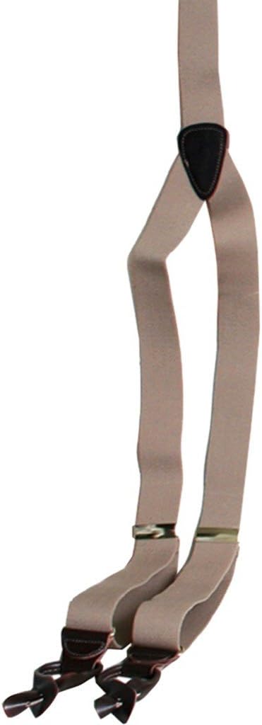 Scully RW040S Elastic Suspenders Tan ONE