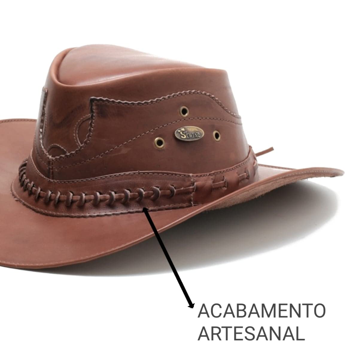 Chapéu De Cowboy De Rodeio Couro Legitimo Masculino Marrom CM SHOES em promoção! Veja a oferta e mais achadinhos de Bonés & Chapéus 3 Hoje é o melhor dia para comprar Chapéu De Cowboy De Rodeio Couro Legitimo Masculino Marrom CM SHOES com aquele preço maroto! Promoção! Aproveite a oferta! 3