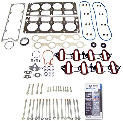 CPWK240 Head Gasket Set Head Bolt Kit Fits: 99-01 GMC Silverado 4.8L-5.3L V8 OHV 16v
