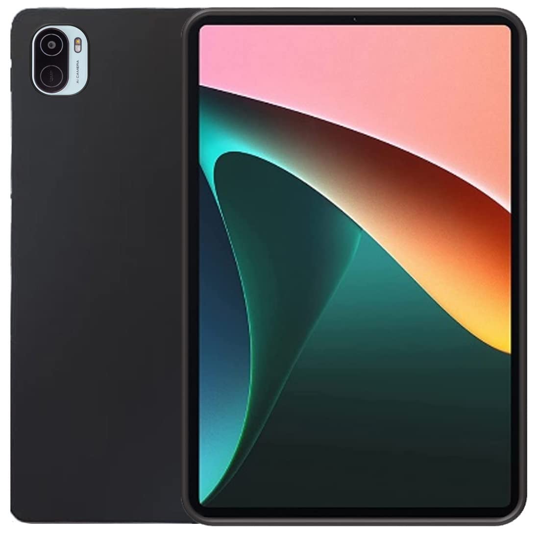 Zaoma Matte Design Soft Silicon Back Case Cover for Xiaomi Mi Pad 5 (Matte Black) (B09ZT943GJ) Amazon Price History, Amazon Price Tracker