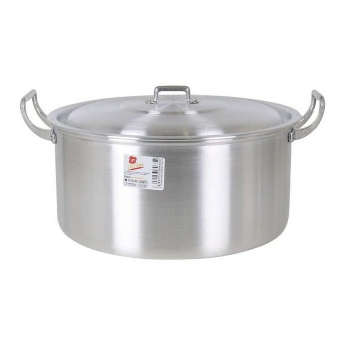 39270 Casseruola con Manici, Alluminio, 30 cm