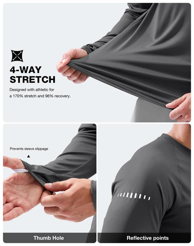 Image of Men's Sun Protection Long Sleeve Shirts UPF 50+