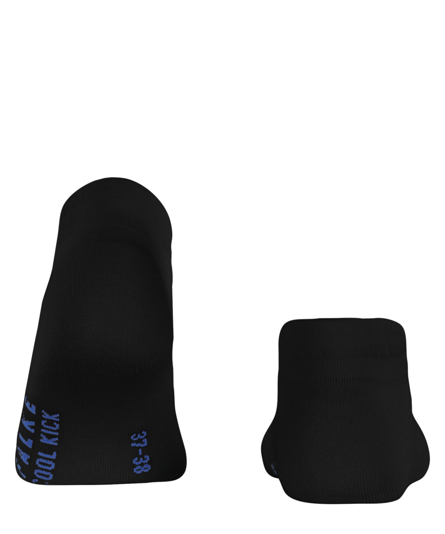 FALKE Kobiety Skarpety do trampek Cool Kick Sneaker W Sn miękki oddychający szybkoschnący jednokolorowe 1 Para, Czarny Black 3000, 37-38