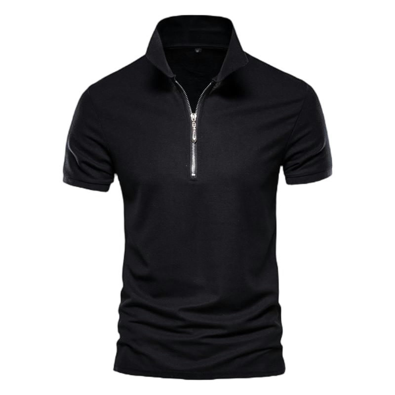Polo de qualité supérieure pour homme avec col revers élégant en taille M