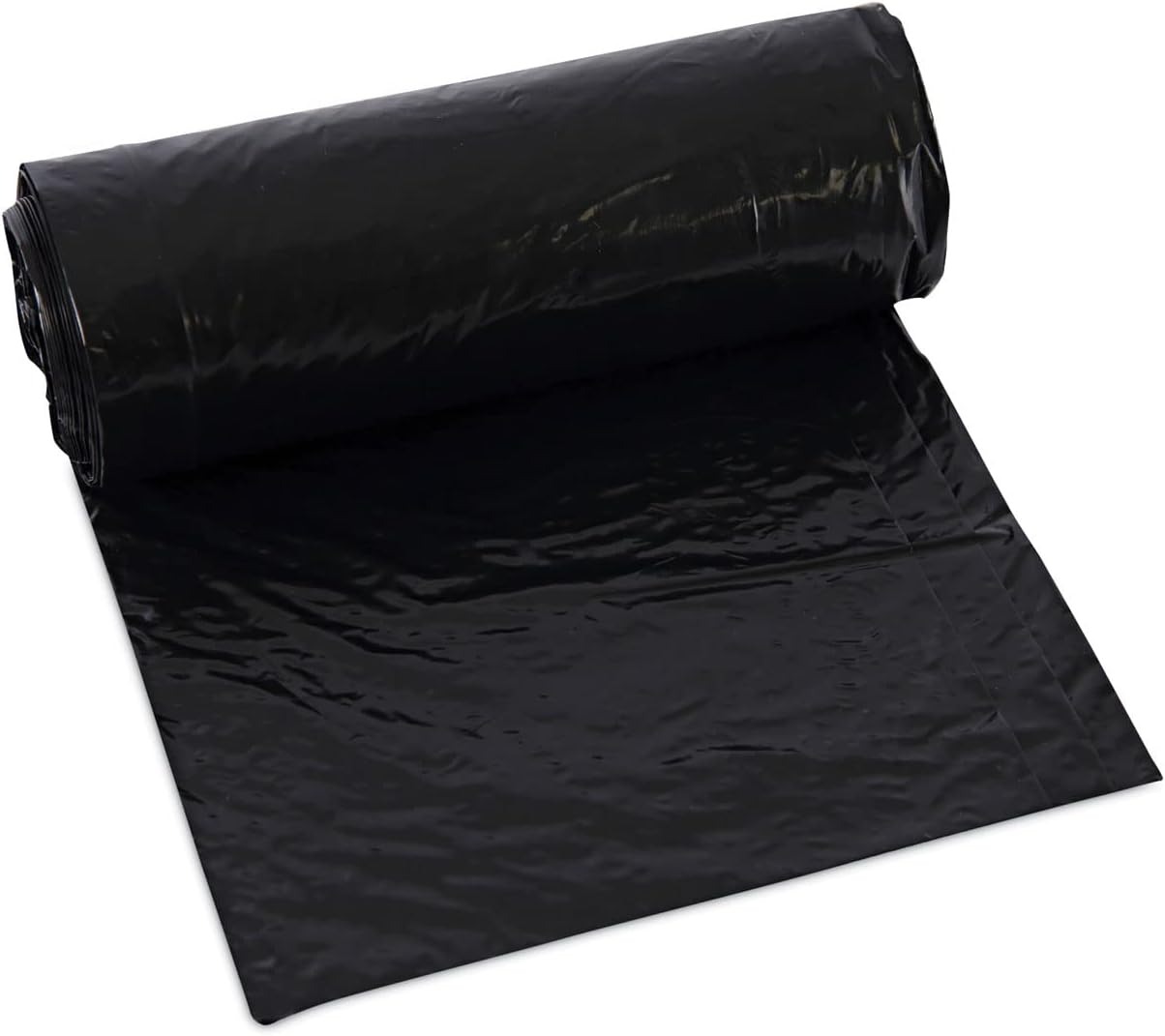 Boardwalk Low-Density Waste Can Liners, 16 Gal, 1 Mil, 24 X 32, Black, 10 Bags/roll, 15 Rolls/carton