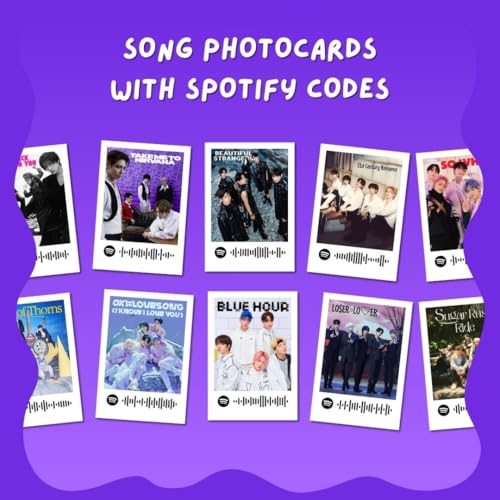 Image of TXT Photocards | Kpop TXT Songs Mini Poster Kit (Set of 18) | Kpop Songs Beautiful Strangers, Blue Hours Compact Size (8 x 6 cm) Posters for Phone Accessories, room decoration (C 078)