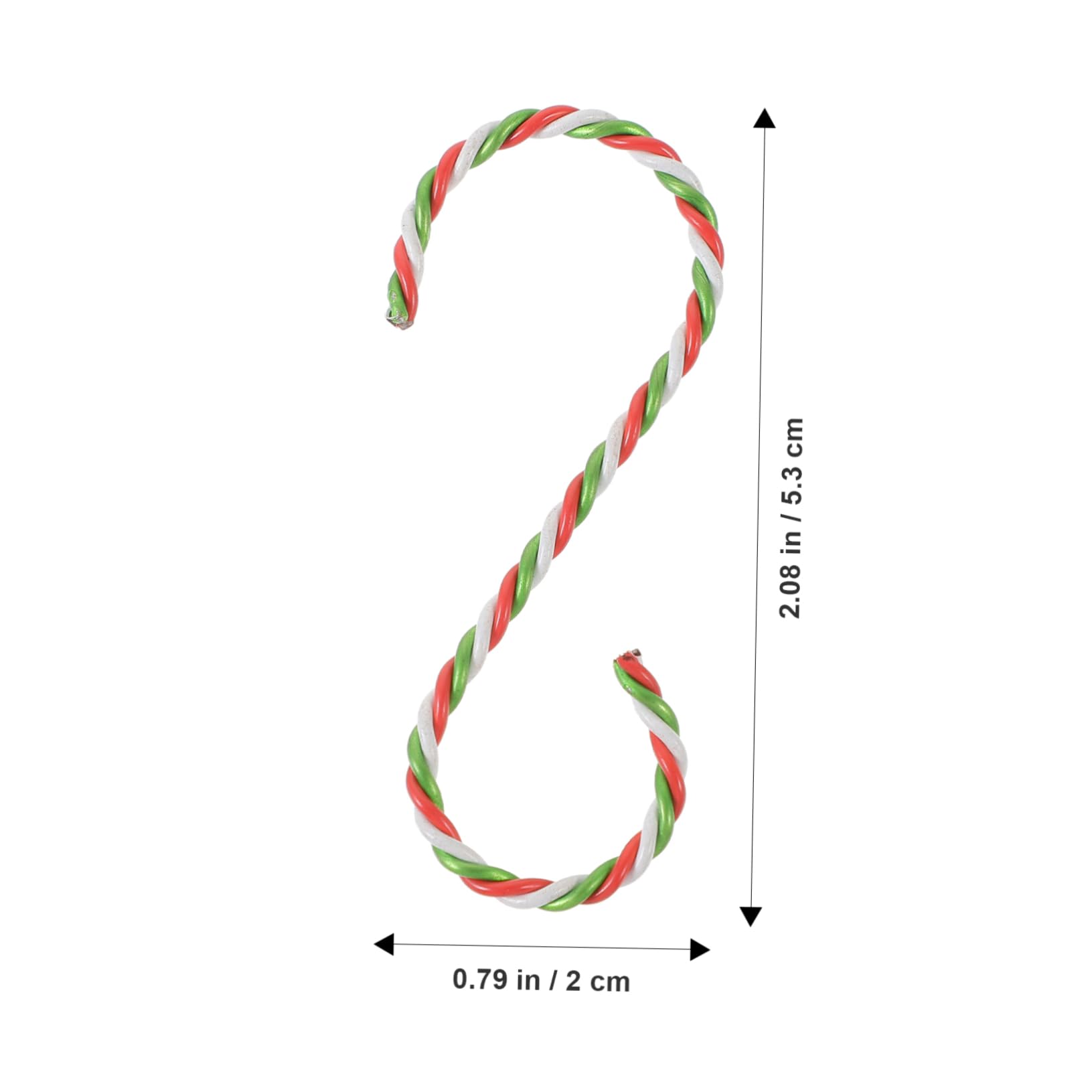 STOBAZA 10pcs Christmas Stocking Hooks Elegant Ornament Clips for Mantle Fireplace Decorations Versatile Hangers for Xmas Tree Wreaths Holiday Parties