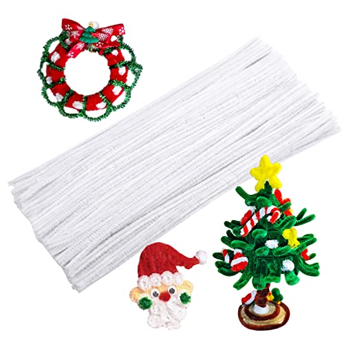100 PCS Pipe Cleaner Chenille Stem