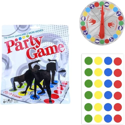 Twister Game for Kids twister Junior Floor Game with Spinner fun Games Funny Balance Pad Puzzle Recreation for Team Family Games