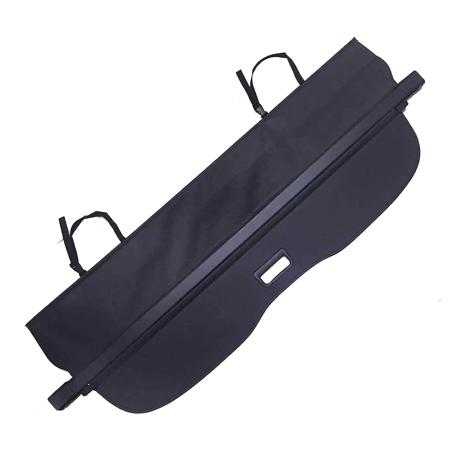 Caartonn Cargo Cover Compatible for 15-21 Ford Edge Trunk Retractable Cargo Luggage Security Shade Cover Shield Black?with Small Flaps?