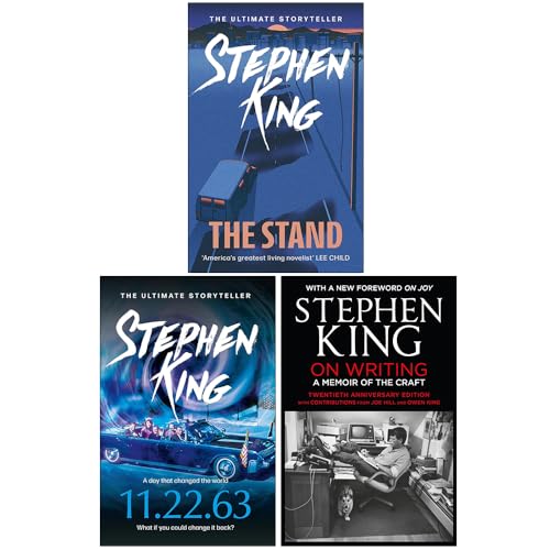 Stephen King Collection 3 Books Set (The Stand, 11.22.63, On Writing)