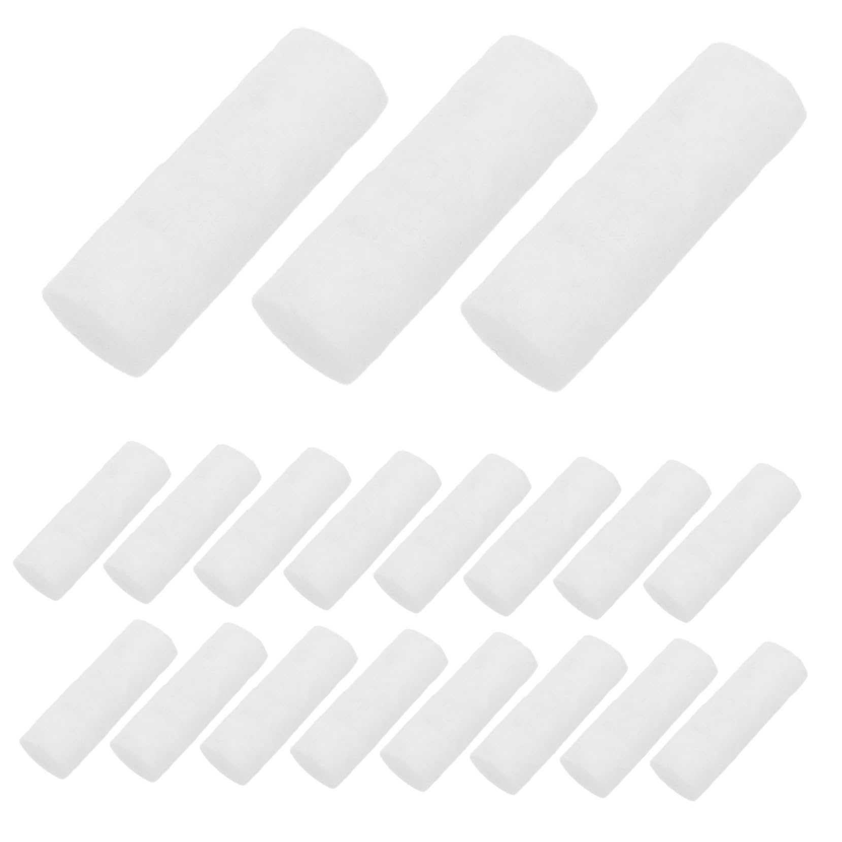 VANZACK 26pcs Mountaineering Fire Stick Fire Starters Outdoor Supplies Portable Fire Starter Fire Starter Wick for Outdoor Campfire Starter Fire Starting Pendant Survival White Cotton