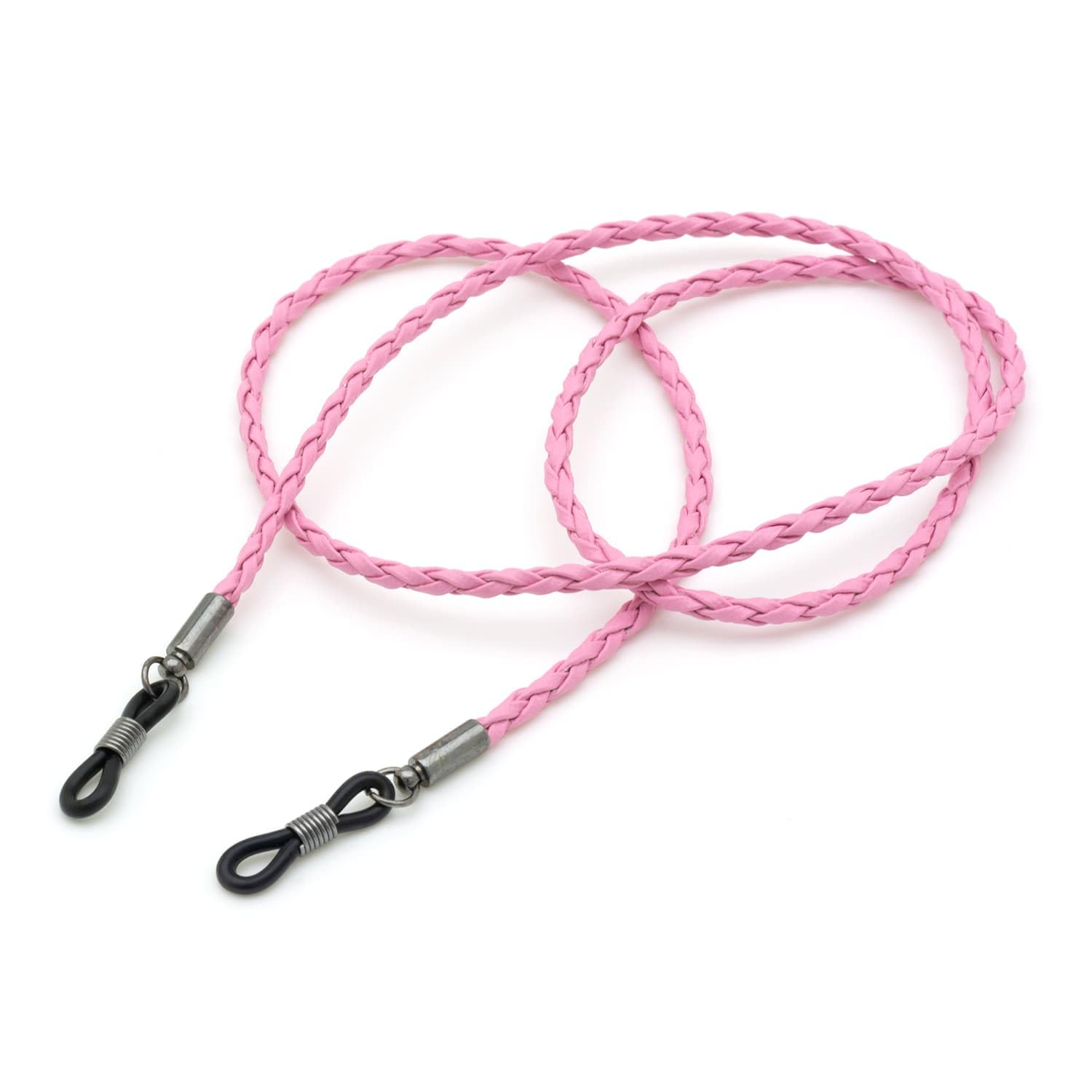 Ckb Ltd Unisex Pink Pu Leather Spectacle Glasses Strap Sunglasses Cord Holder Neck Lanyard String 70Cm, 1 Piece