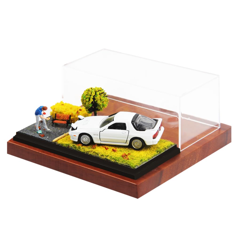 Amazon.co.jp: Neueins 1/64 駐車場シーンディスプレイケース 春/夏/秋