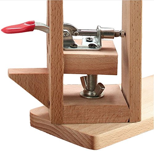Leather Craft Stitching Sewing Pony Horse Table Desktop 360° Rotation DIY Wood Tool Leathercraft Lacing Clamp