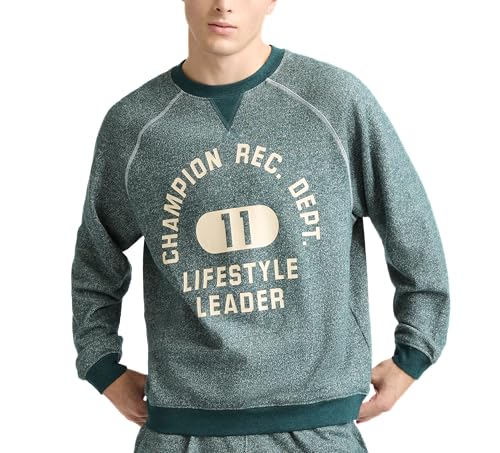 Sweatshirt Champion Yearbook Raglan Crewneck molletonné et chaud