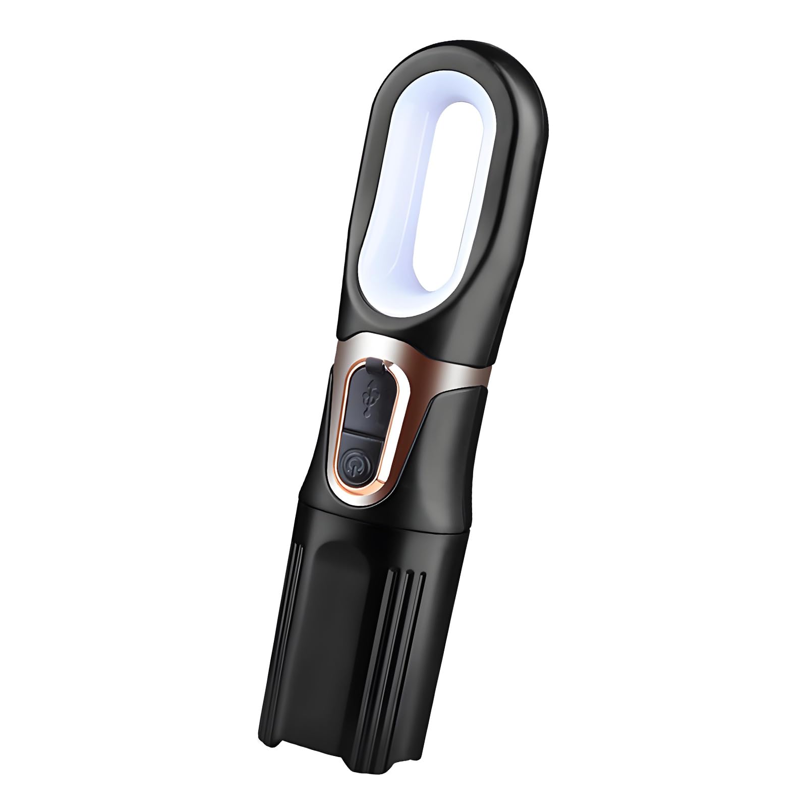 Hsioluted Rechargeable LED Flashlight 800mAh Battery for Camping Hiking Outdoor Use Permanent Flashlight