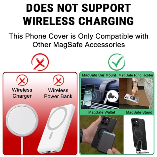 Image of TheGiftKart Hybrid Shockproof Back Cover Case for OnePlus Nord 6 5G / CE 6 5G Compatible with MagSafe | Hard Back Cover Case (PC & TPU, Translucent Smoke Matte Back, Black Sides)