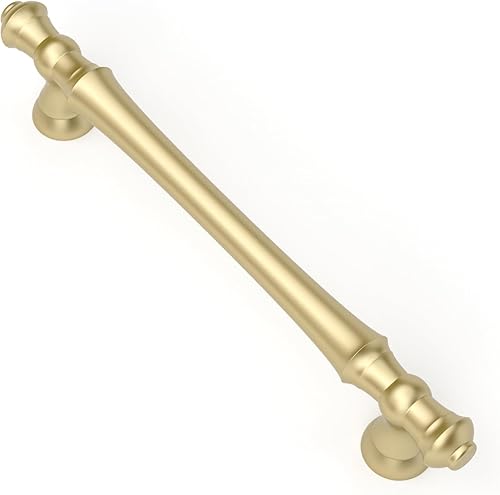 Miniatura 47 de Asidrama Paquete de 10 manijas de gabinete de cocina de níquel satinado cepillado de 7.5 pulgadas (7.559 in), tiradores de gabinete, accesorios