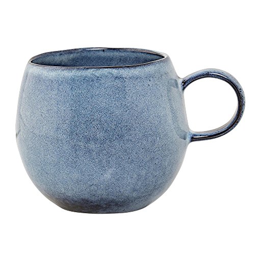Bloomingville Tasse Sandrine, blau, Keramik, 1 Stück (1er Pack) – Ansicht 3