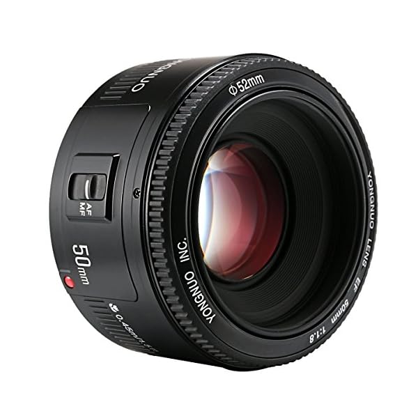 YONGNUO objektiv ef 50mm f/1,8 Autofokus objektiv für Canon 5d3 5d2 7d 6d 60d 70d 700d 650d – Bild 4