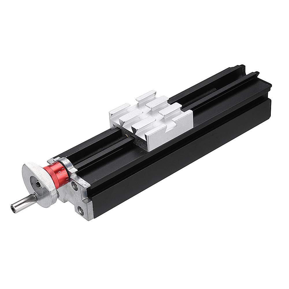 200Mm Metal Cross Slide Longitudinal Slide Block Z010M Para La Alimentación De Torno Seje De Alivio X/Y/Z