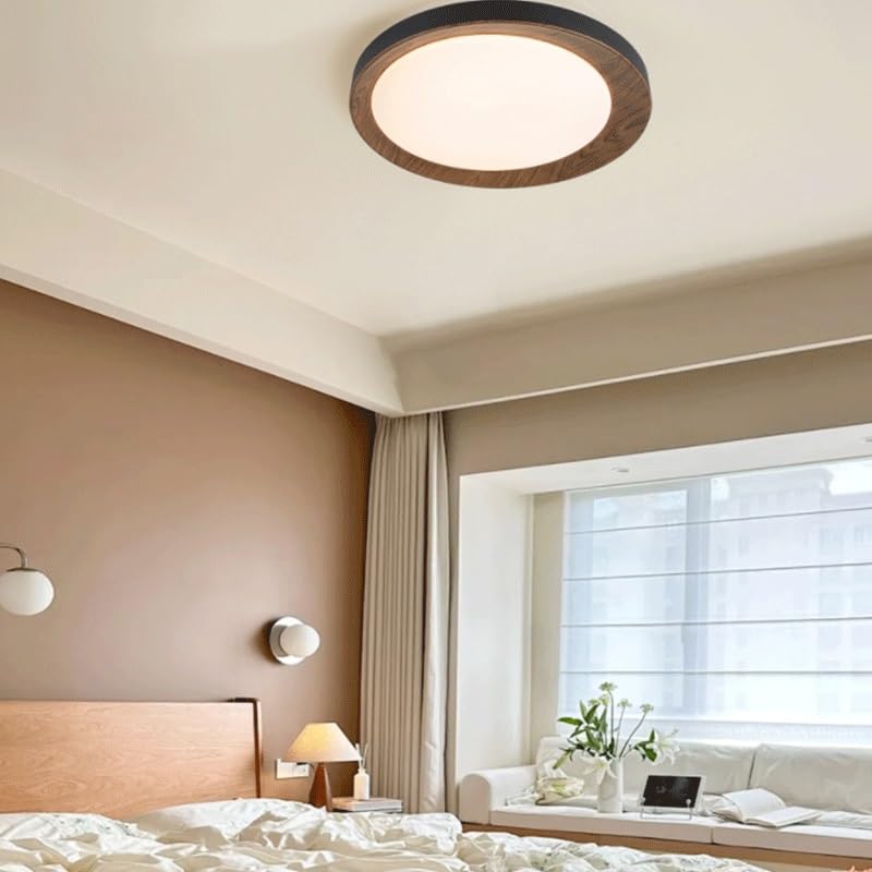 Lampara de techo de estilo chino con LED regulable de 3 colores 4