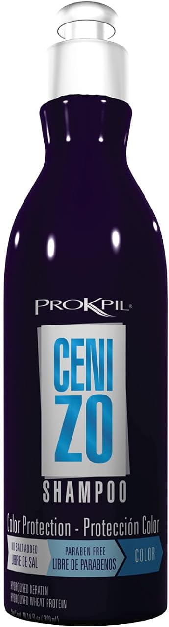 ProkpilNuance Ashen Shampoo Salt Free Natural Ingredients For Blonde Hair Maintenance Champu Matizante Cenizo Cabello Rubio 10.1Oz-300Ml