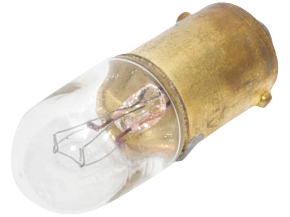 CEC INDUSTRIES 1835 LAMP, INCANDESCENT, MINI BAYONET/BA9S, 55V, 2.75W (5 pieces)