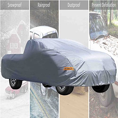 Image of Pickup Truck Cover Universal All Weather Heavy Outdoor Replacement for Pickup Truck up to 250 L x 80 W x 65 H Inch