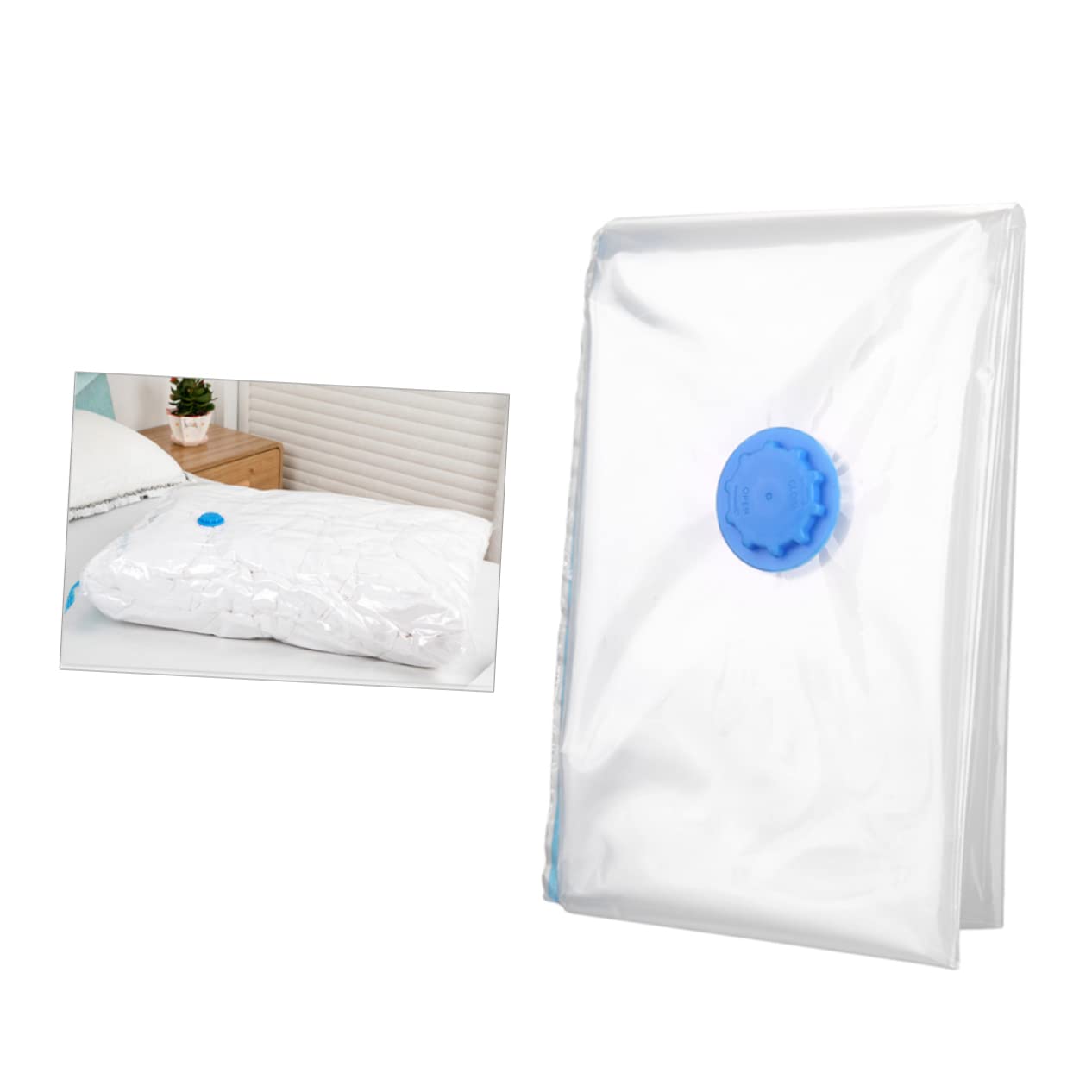 Saco de compresión Bolsa de Almacenamiento Impermeable de 15 Piezas Bolsa de Almacenamiento al vacío Bolsa de Almacenamiento Impermeable Organizador para Ahorrar Espacio Bolsa de