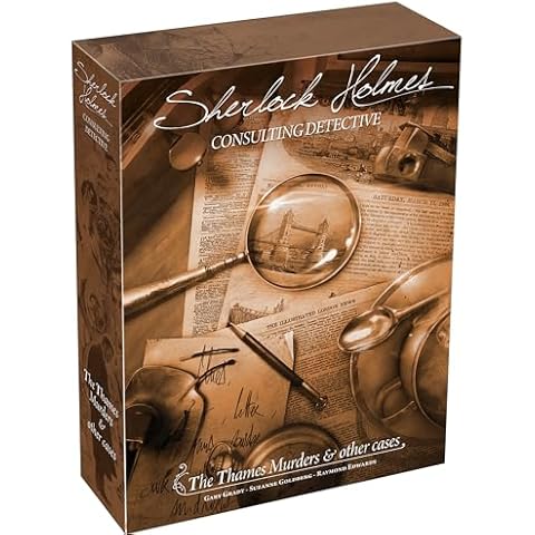 Sherlock Holmes Consulting Detective Board Game Cover