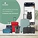 Travelite Handgepäck Rucksack mit gepoltertem Laptopfach, Laptop Rucksack 13 Zoll, KICK OFF, Tagesrucksack für Urlaub und Sport, 40 cm, 17 Liter
