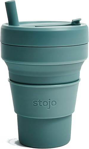 ST 408205 Groen Biggie Cup 470 ml Eucalyptus