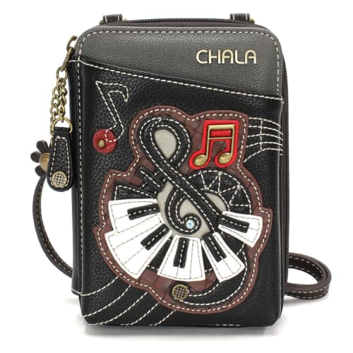 Image of CHALA Wallet Crossbody Cell Phone Purse - Women Faux Leather Multicolor Handbag with Adjustable Strap