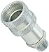 Dixon Valve & Coupling 3TM3 Steel High Pressure Ball Interchange Fitting, Coupler, 3/8