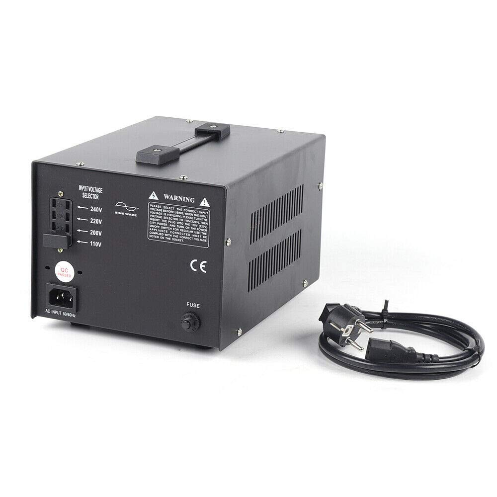 Trasformatore di tensione da 110 V a 220 V, con connettore USB standard da 5 V, convertitore di tensione