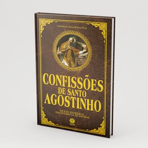 Confissões de Santo Agostinho - Edição de Luxo Almofadada