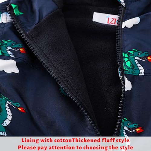 Image of LZH Toddler Boys Girls Raincoat Waterproof Hooded Rain Jacket Pants Suit