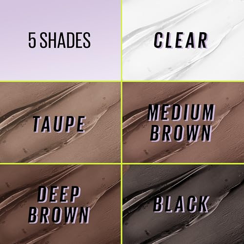Maybelline Super Lock Brow Glue Eyebrow Gel, Lightweight and Waterproof Tinted Brow Gel For Up To 24HR Hold, Medium Brown, 1 Count - Image 6