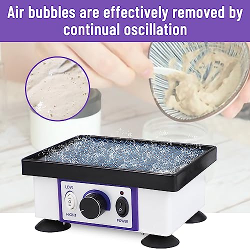 image for ScitoLAB Lab Dental Vibrator, 9.8 Inch Square Shaker Oscillator Gypsum