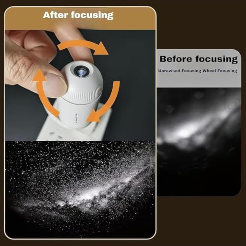 BLAGO Store BLAGO 2-in-1 Galaxy Projector Night Light - Image 4