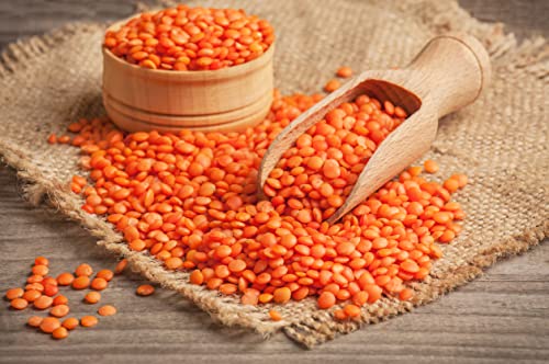 Rote Linsen 5 kg Sack Red Lentils Mercimek Hülsenfrüchte GMO frei feinste Qualität Soleilfood