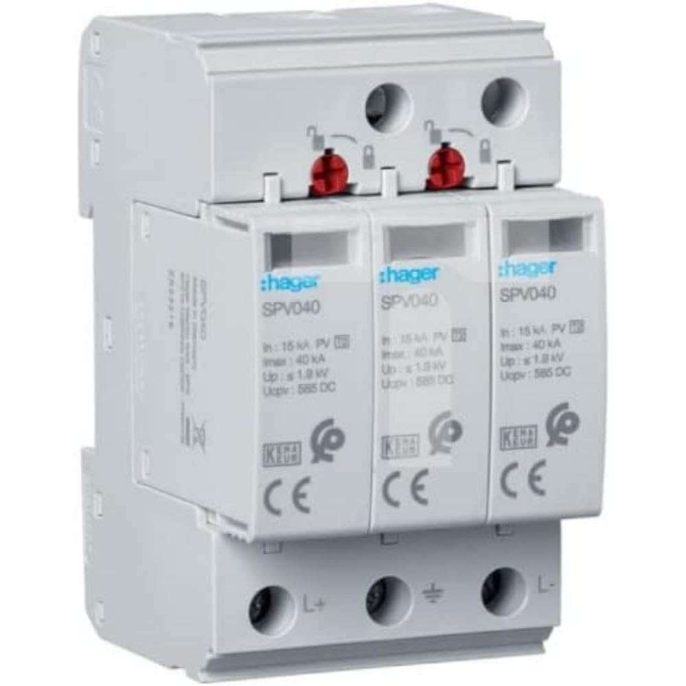 Surge Limiter C Type 2 PV 3P In 15kA Imax 40kA SPV340
