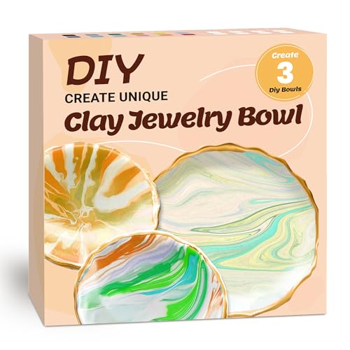 CALPALMY Silicone Bowl Molds Kit for Clay - DIY Unique