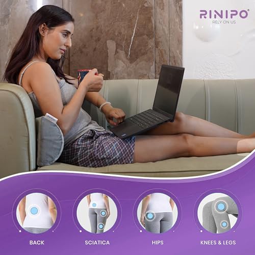 Image of Orthopaedic Leg Support Memory Foam Half Moon Bolster (Grey) - 2 Year Warranty Knee Pain Relief for Side Sleepers Back Alignment Roll for Sleeping & Office Sitting Washable Velvet Cover